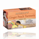 Bigelow Ginger Peach Turmeric Herbal Tea 18 Tea Bags