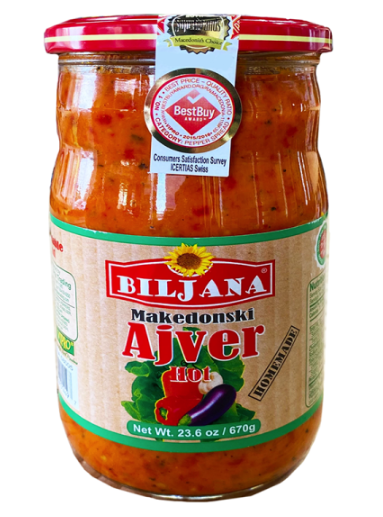 Biljana Hot Ajvar 670g