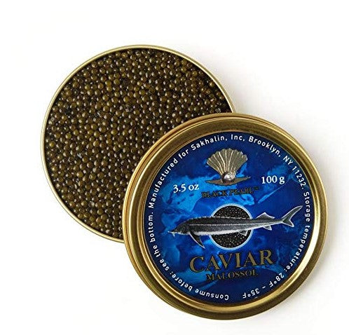 Black Pearl Premium Quality Sturgeon Caviar Kaluga 3.5 oz