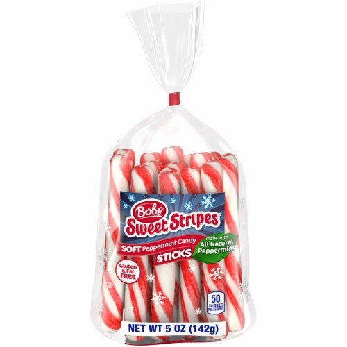 Bob's Peppermint Candy Sticks 5 oz