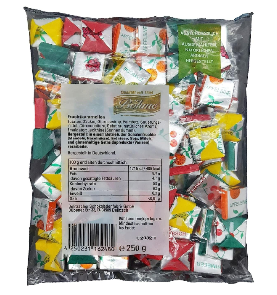 Bohme Candies 250g