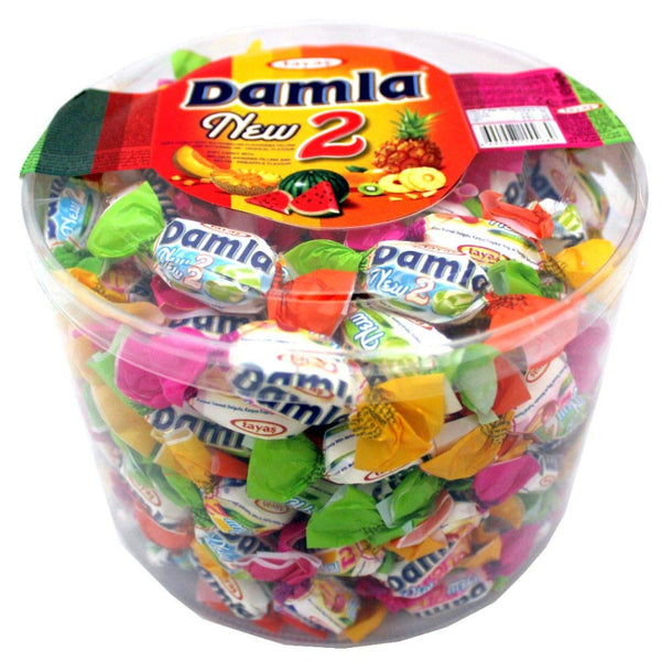 Bonart Sweeties Damla Tropical Flavored Soft Candy Assortment 800 g