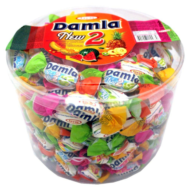 Bonart Sweeties Damla Tropical Flavored Soft Candy Assortment 800 g