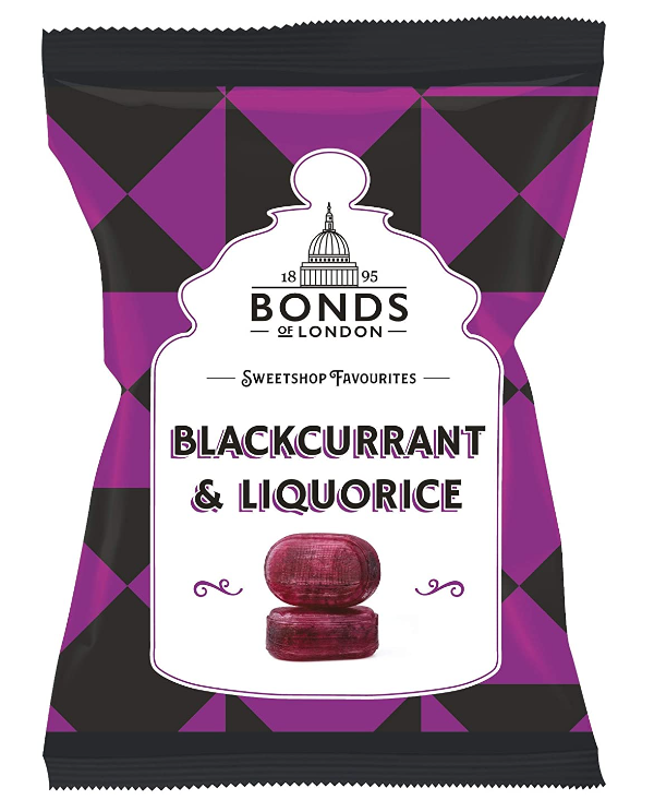 Bonds Of London Candy Blackcurrant And Liquorice 120 g