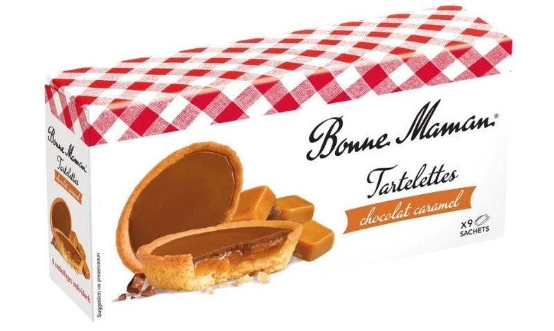 Bonne Maman Chocolate Caramel Tarts 135g