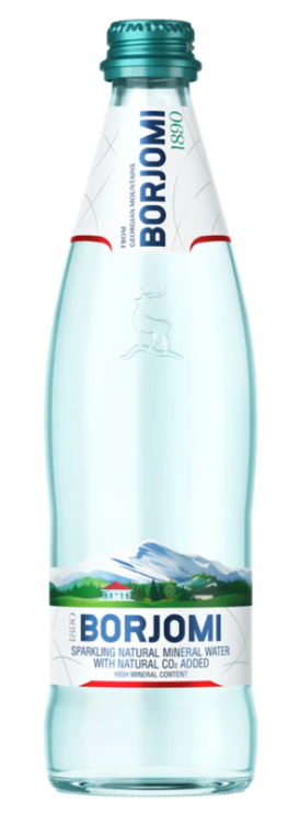 Borjomi Sparkling Natural Mineral Water 16.9 fl.oz