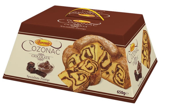 Boromir Cozonac Cake Prestige with Chocolate 650 g