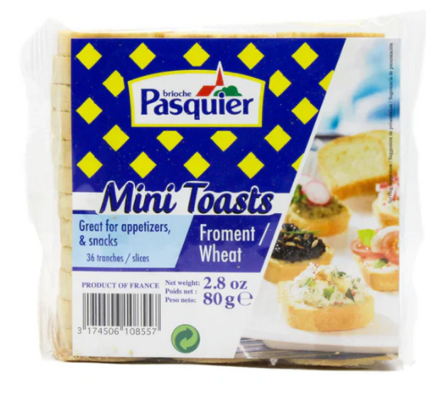 Brioche Pasquier Mini French Toasts 80 g