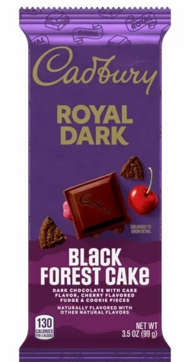 Cadbury Royal Dark Black Forest Cake 3.5 Oz