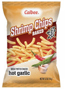 Calbee Shrimp Chips Garlic 3.3 oz