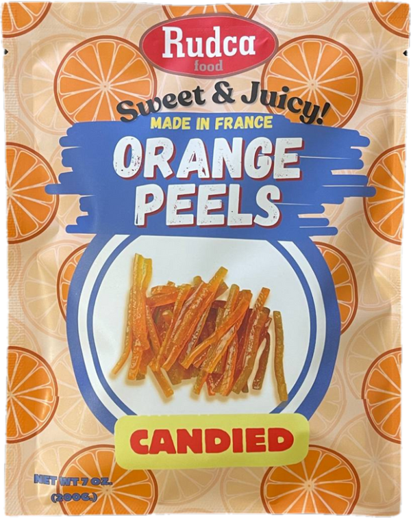 Candied Orange Peels 200g by Rudca food