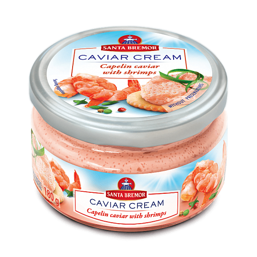 Capelin Caviar with Shrimp 180 g