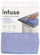 Casabella Infuse All Purpose Microfiber Cloths 2 count
