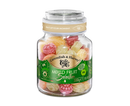 Cavendish & Harvey Mixed Fruit Selection Drops 300g jar filled with assorted hard candies made with real fruit juice. Premium German candy in a sealed glass jar.