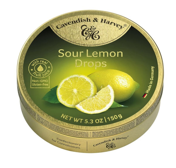 Cavendish & Harvey Sour Lemon Drops 150g