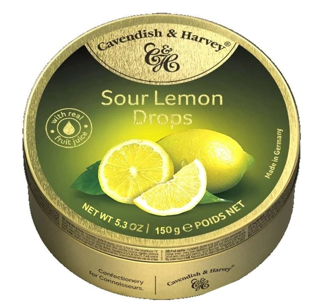 Cavendish & Harvey Sour Lemon Drops 150g