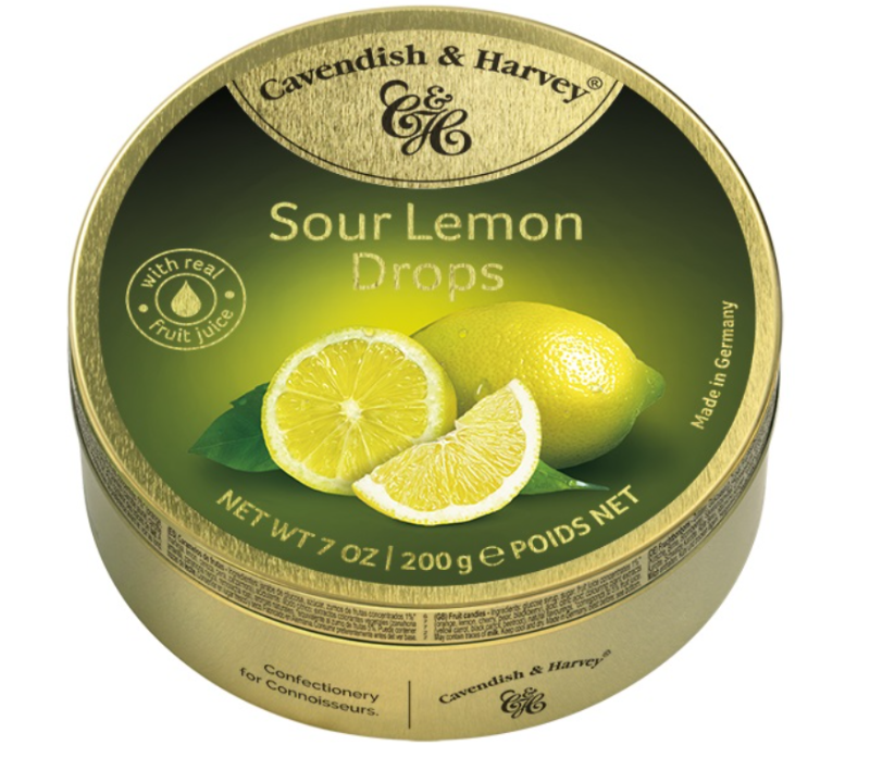 Cavendish & Harvey Sour Lemon Drops 200g