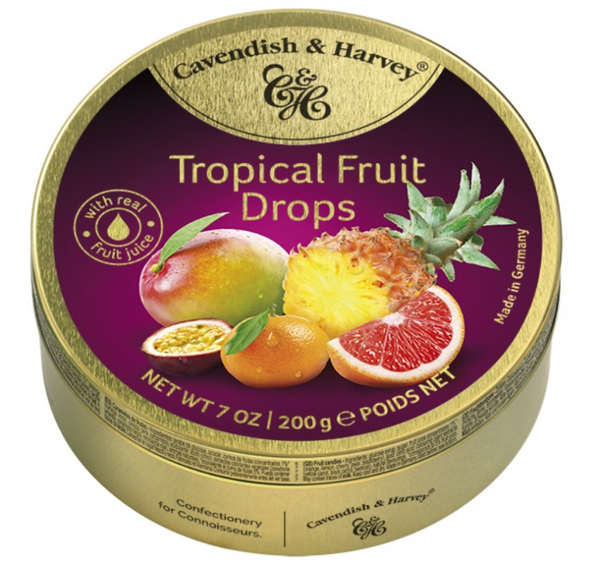 Cavendish & Harvey Tropical Fruit Drops 200g