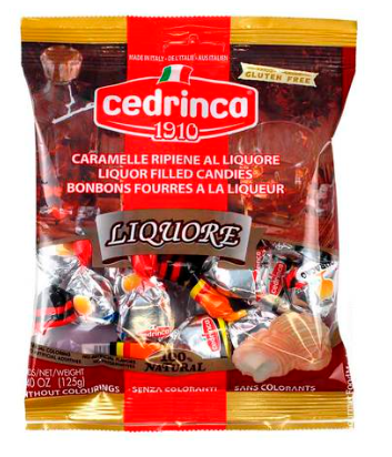 Cedrinca Assorted Liquore Candies 4.4 oz