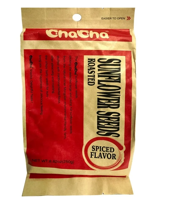 ChaCha Roasted Sunflower Seeds Spiced Flavor 250 g