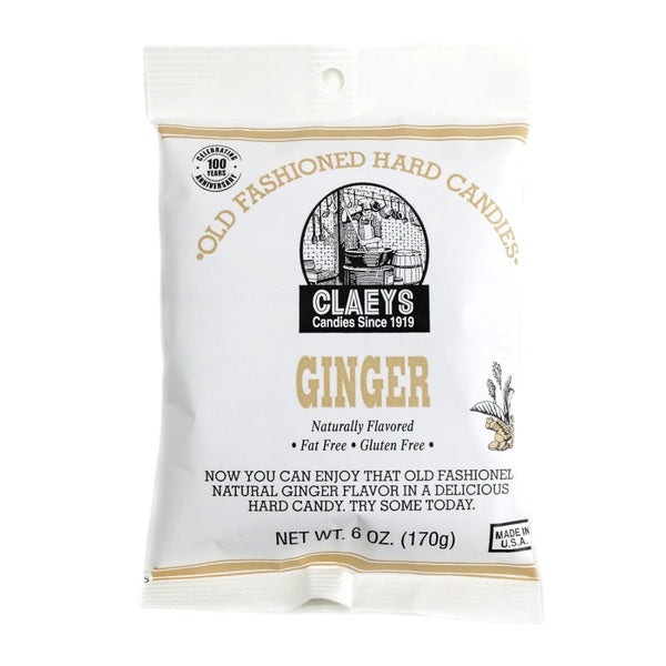 Claeys Ginger Hard Candy 6 oz
