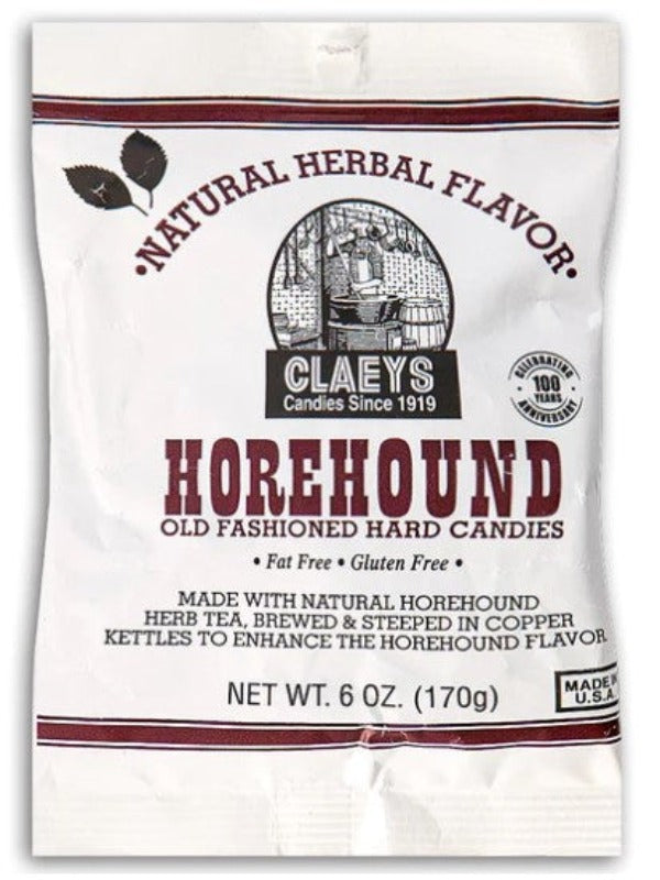 Claeys Horehound Hard Candy 6 oz
