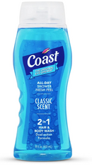 Coast Classic Scent Hair & Body Wash 18 oz