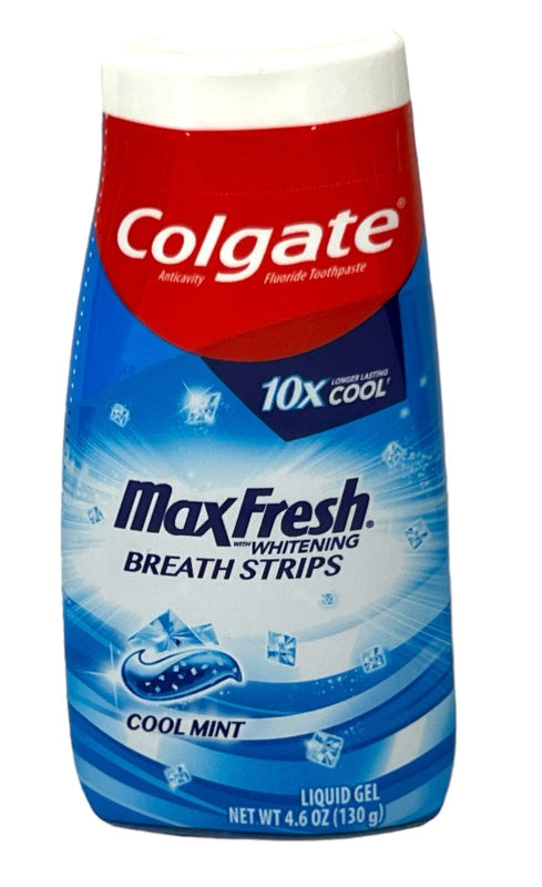 Colgate Max Fresh with Whitening Toothpaste Cool Mint 4.6 oz