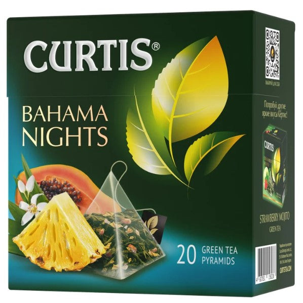 Curtis Bahama Nights Green Tea 20 Tea Pyramids