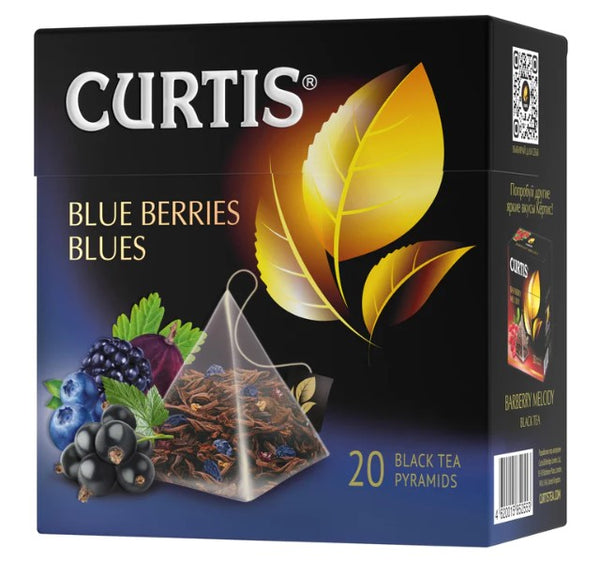 Curtis Blueberries Blues Black Tea 20 tea pyramids