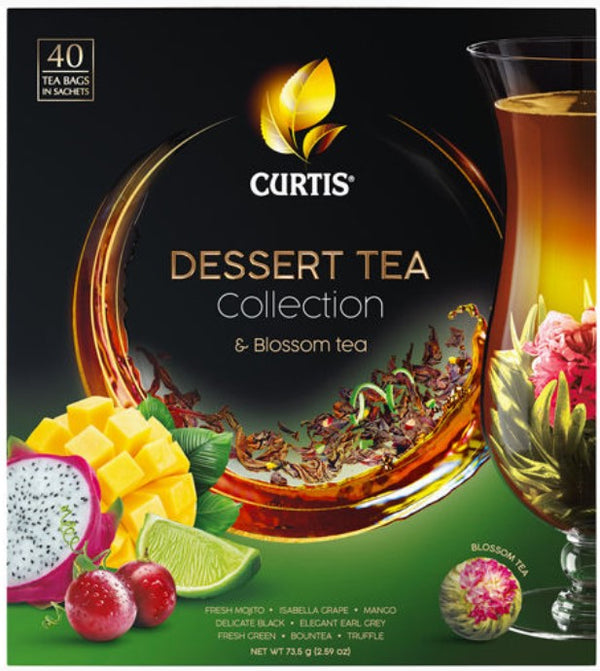 Curtis Dessert Tea Collection & Bloossom Assorted 8x5 Bags