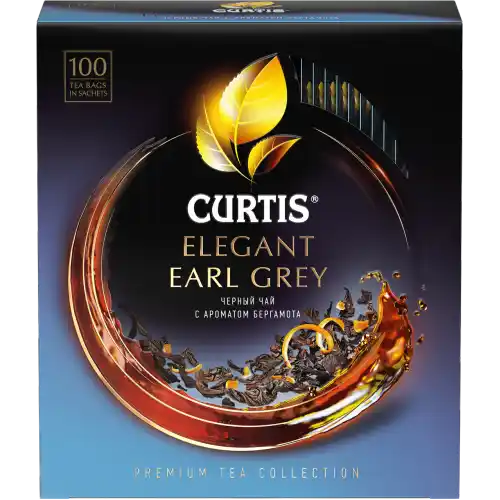 Curtis Elegant Earl Grey Black Tea 100 Tea Bags
