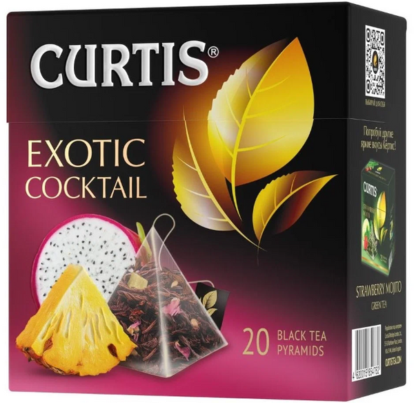 Curtis Exotic Cocktail Black Tea 20 Tea Pyramids