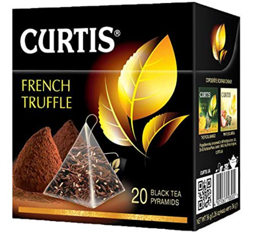Curtis French Truffle Black Tea 20 Tea Pyramids