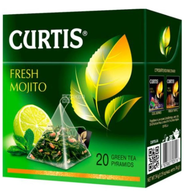 Curtis Fresh Mojito Green Tea 20 Tea Pyramids
