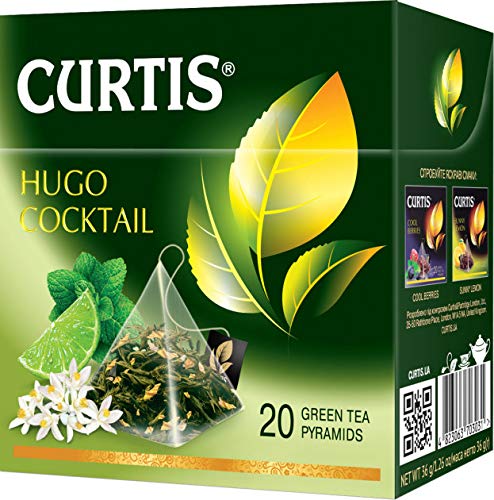 Curtis Hugo Coctail Grüner Tee 20 Teepyramiden