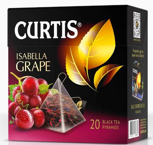 Curtis Isabella Grape Black Tea 20 Tea Pyramids
