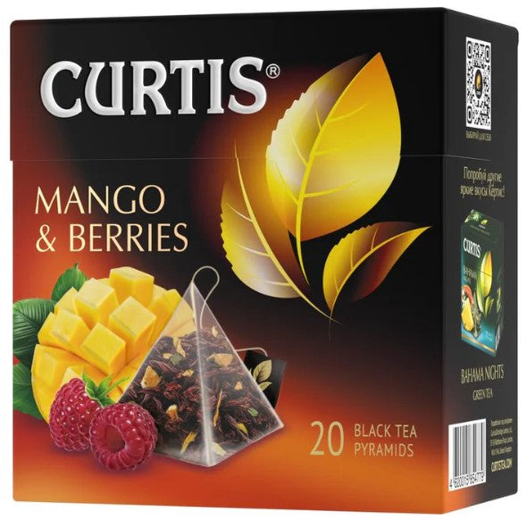 Curtis Mango & Berries Black Tea 20 Tea Pyramids