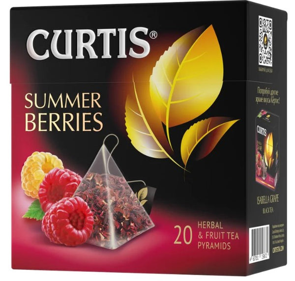 Curtis Summer Berries Herbal Tea 20 tea pyramids