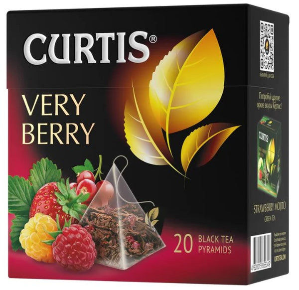 Curtis Very Berry Black Tea 20 Tea Pyramids