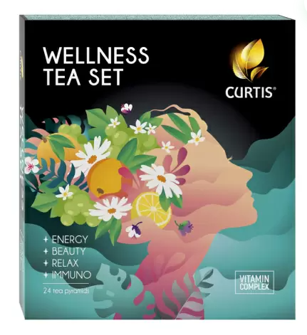 Curtis Wellness Tea Collection Assorted 4x6 Tea Bags