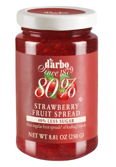 D'arbo Strawberry Fruit Spread 8.81 oz