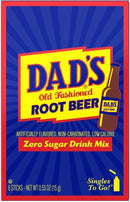 Dad's Old Fashioned Root Beer Singles To Go Powdered Drink Mix 6 Packets