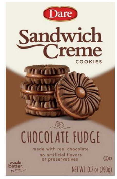 Dare Fudge Chocolate Creme Cookies 10.2oz