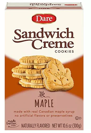 Dare Maple Creme Filled Cookies 10.2 oz