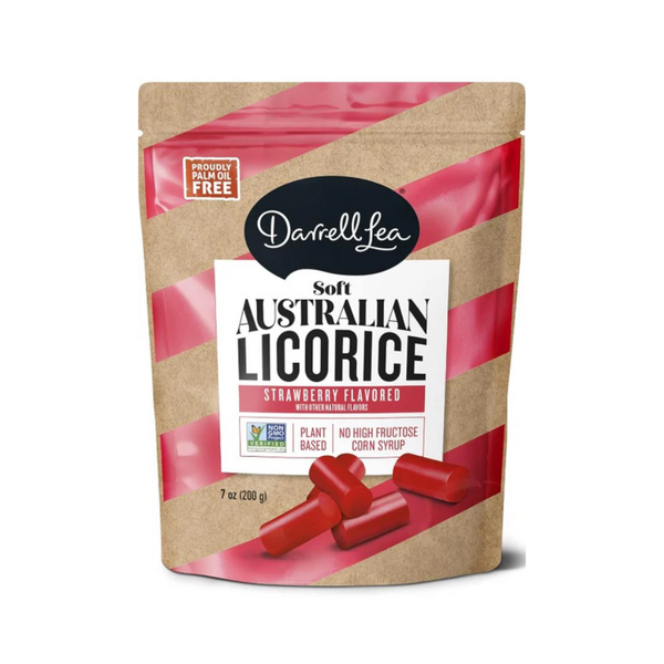 Darrell Lea Strawberry Licorice 7 oz