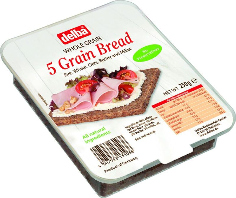 Delba 5 Grain Bread 8.8 oz