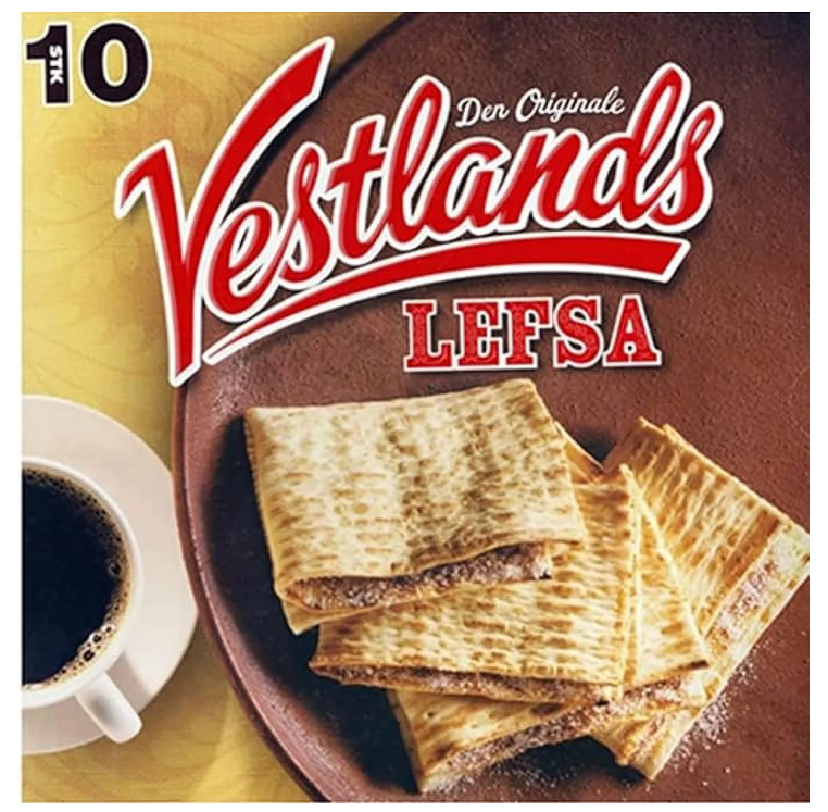 Den Originale Vestlands Lefse Soft Flatbread 12.5 oz