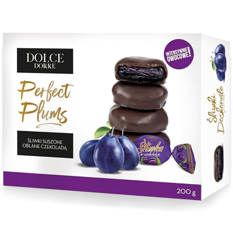 Mateo Dolce Dorre Plum in Chocolate 200g