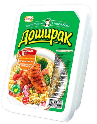 Doshirak Instant Spicy Chicken Noodle Mild Soup 90 g